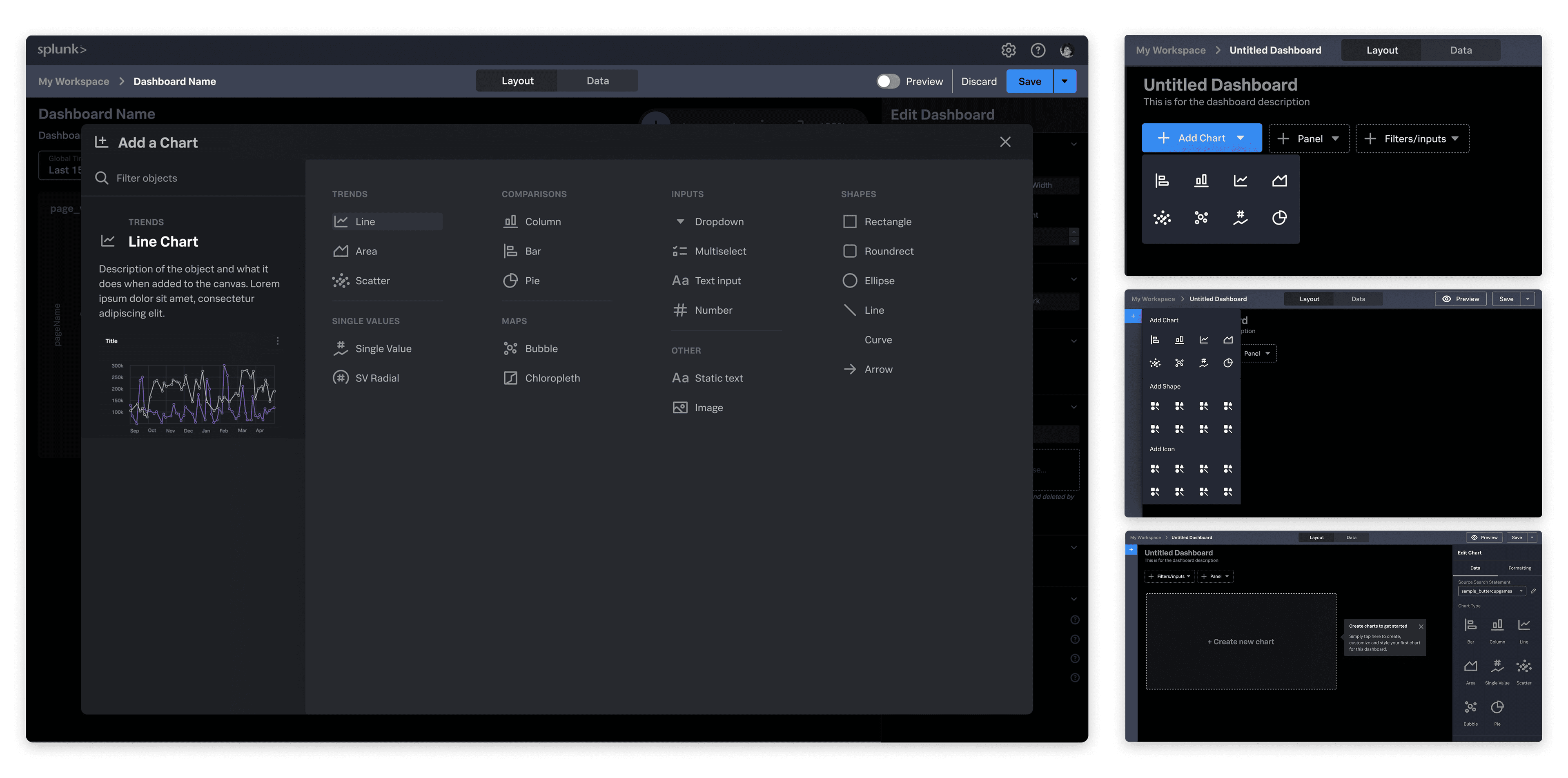 Add a Chart explorations