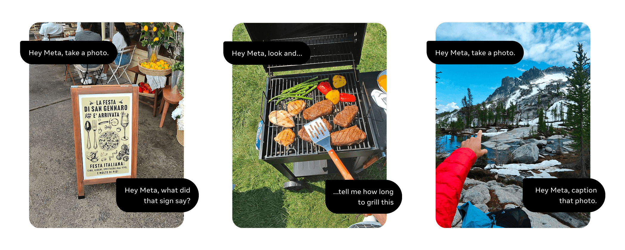 Look and ask feature on Ray-Ban Meta glasses